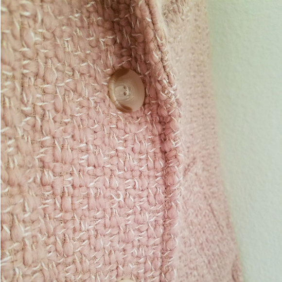 Abercrombie & Fitch A&F Pink Wool Coat Size XS - Picture 5 of 6